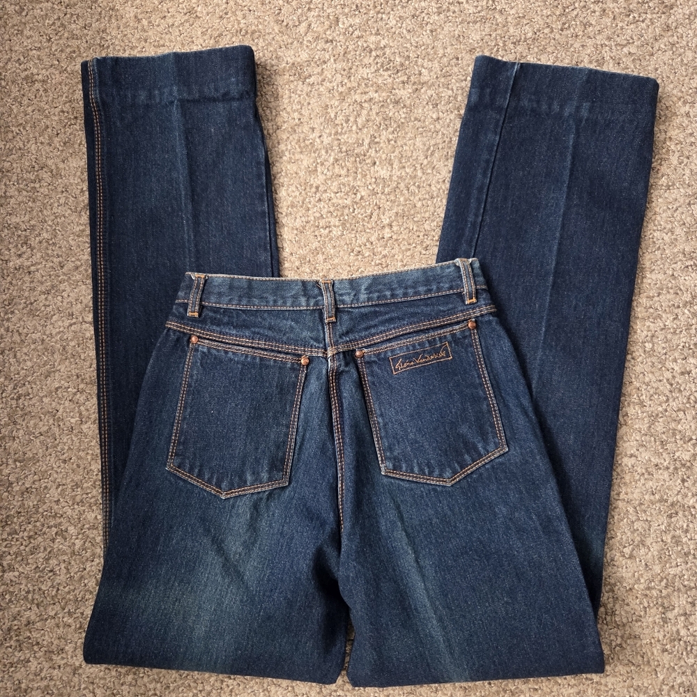 Glam Vintage Gloria Vanderbilt by Murjani High Rise Mom Jeans 80s Size 26